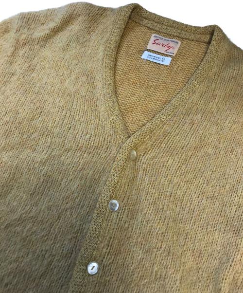 Sarby（サービー）Sarby (サービー) モヘアカーディガン マスタード サイズ:Mの古着・服飾アイテム