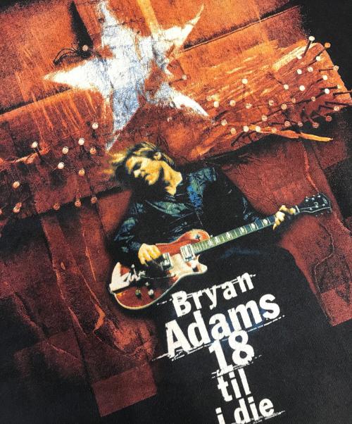 アーティストTシャツ（アーティストTシャツ）アーティストTシャツ (アーティストTシャツ) 90s Bryan Adams(ブライアン・アダムズ) アーティストTシャツ ブラック サイズ:不明の古着・服飾アイテム