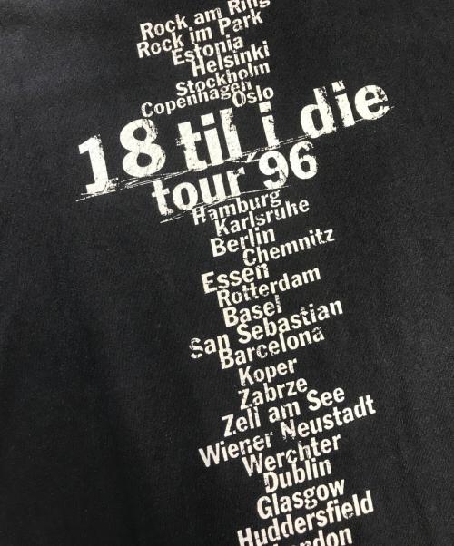 アーティストTシャツ（アーティストTシャツ）アーティストTシャツ (アーティストTシャツ) 90s Bryan Adams(ブライアン・アダムズ) アーティストTシャツ ブラック サイズ:不明の古着・服飾アイテム