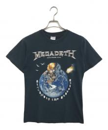 バンドTシャツ（バンドTシャツ）の古着「00s MEGADETH(メガデス) バンドTシャツ」｜ブラック