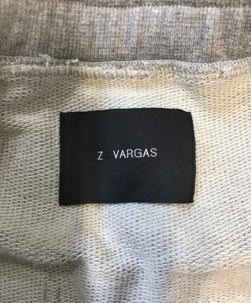 ZACVARGAS（ザックバルガス）ZACVARGAS (ザックバルガス) ダメージ加工スウェットサルエルパンツ グレー サイズ:Sの古着・服飾アイテム