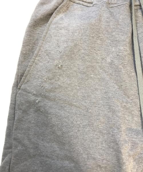 ZACVARGAS（ザックバルガス）ZACVARGAS (ザックバルガス) ダメージ加工スウェットサルエルパンツ グレー サイズ:Sの古着・服飾アイテム