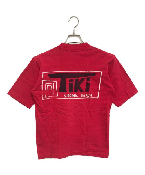 Stedman（ステッドマン）Stedman (ステッドマン) プリントTシャツ レッド サイズ:Mの古着・服飾アイテム