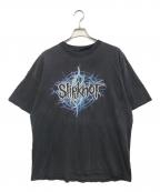 バンドTシャツバンドTシャツ）の古着「00s slipknot(スリップノット) バンドTシャツ」｜ブラック