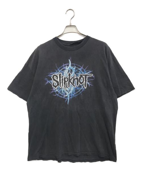 バンドTシャツ（バンドTシャツ）バンドTシャツ (バンドTシャツ) 00s slipknot(スリップノット) バンドTシャツ ブラック サイズ:表記なしの古着・服飾アイテム