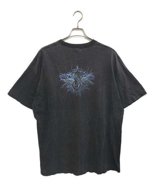 バンドTシャツ（バンドTシャツ）バンドTシャツ (バンドTシャツ) 00s slipknot(スリップノット) バンドTシャツ ブラック サイズ:表記なしの古着・服飾アイテム