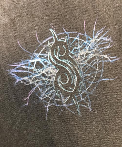 バンドTシャツ（バンドTシャツ）バンドTシャツ (バンドTシャツ) 00s slipknot(スリップノット) バンドTシャツ ブラック サイズ:表記なしの古着・服飾アイテム