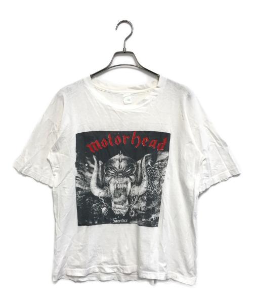 バンドTシャツ（バンドTシャツ）バンドTシャツ (バンドTシャツ) 90s moterhead(モーターヘッド) バンドTシャツ ホワイト サイズ:表記なしの古着・服飾アイテム