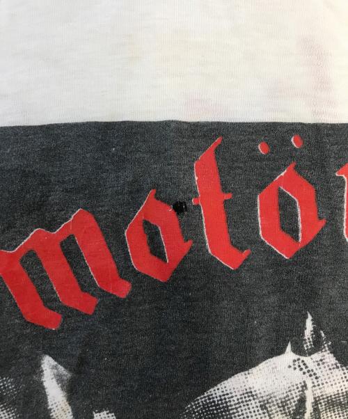 バンドTシャツ（バンドTシャツ）バンドTシャツ (バンドTシャツ) 90s moterhead(モーターヘッド) バンドTシャツ ホワイト サイズ:表記なしの古着・服飾アイテム