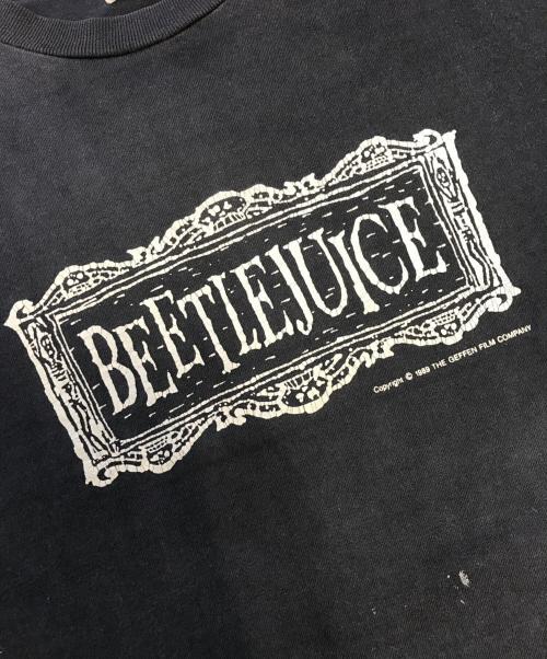 VINTAGE（ヴィンテージ）VINTAGE (ヴィンテージ) 80s beetlejuice(ビートルジュース) プリントTシャツ ブラック サイズ:XXLの古着・服飾アイテム