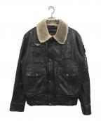AERONAUTICA MILITAREアエロナウティカ ミリターレ）の古着「フライトジャケット」｜ブラック