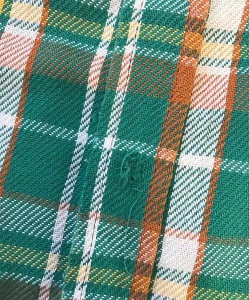 big mac（ビッグマック）big mac (ビッグマック) ヘビーチェックネルシャツ グリーン サイズ:Lの古着・服飾アイテム