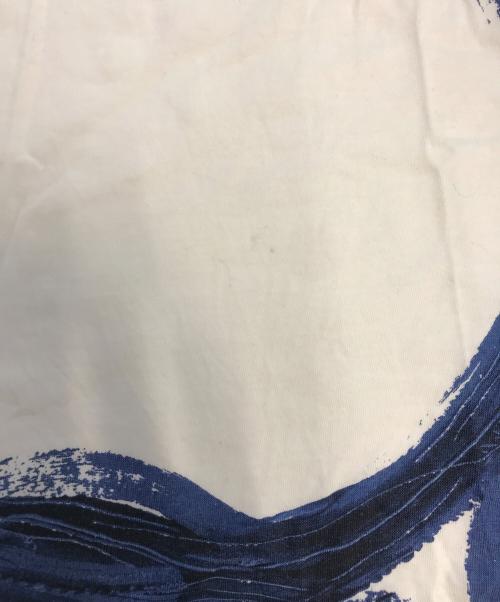 LOEWE（ロエベ）LOEWE (ロエベ) プリントTシャツ ホワイト×ネイビー サイズ:Mの古着・服飾アイテム