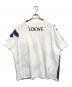LOEWE (ロエベ) プリントTシャツ ホワイト×ネイビー サイズ:M：23000円