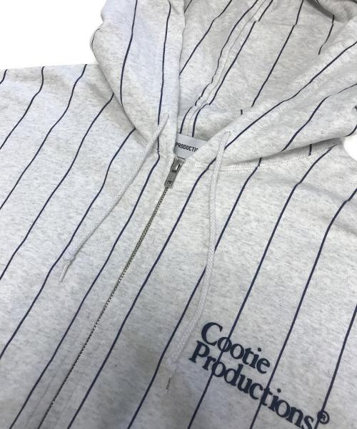 COOTIE PRODUCTIONS（クーティープロダクツ）COOTIE PRODUCTIONS (クーティープロダクツ) ジップパーカー グレー サイズ:XLの古着・服飾アイテム