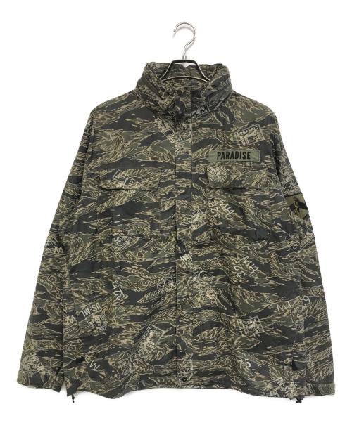 Hysteric Glamour（ヒステリックグラマー）Hysteric Glamour (ヒステリックグラマー) カモフラジャケット グリーン サイズ:Lの古着・服飾アイテム