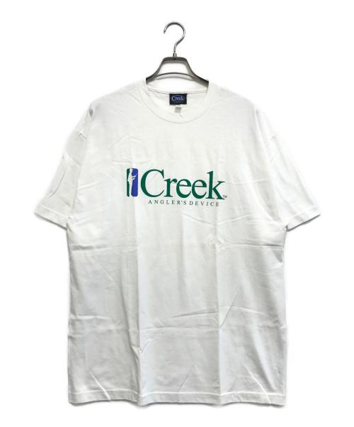 Creek（クリーク）Creek (クリーク) プリントTシャツ ホワイト サイズ:XLの古着・服飾アイテム