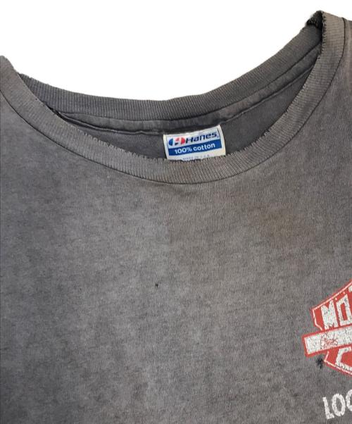 Hanes（ヘインズ）Hanes (ヘインズ) プリントTシャツ グレー サイズ:XLの古着・服飾アイテム