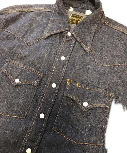 ROEBUCKS（ローバックス）ROEBUCKS (ローバックス) デニムシャツ インディゴ サイズ:Mの古着・服飾アイテム