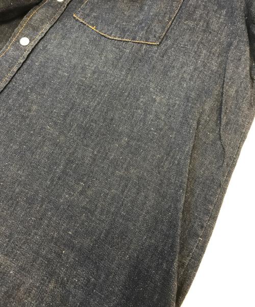 ROEBUCKS（ローバックス）ROEBUCKS (ローバックス) デニムシャツ インディゴ サイズ:Mの古着・服飾アイテム
