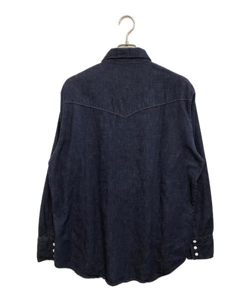 ROEBUCKS（ローバックス）ROEBUCKS (ローバックス) デニムシャツ インディゴ サイズ:Mの古着・服飾アイテム