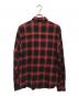 AMIRI (アミリ) オンブレチェックラメシャツ レッド サイズ:S：20000円