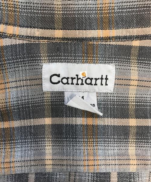 CarHartt（カーハート）CarHartt (カーハート) ダックワークシャツジャケット ブラック サイズ:Mの古着・服飾アイテム