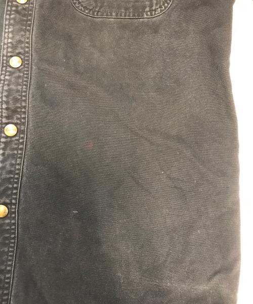 CarHartt（カーハート）CarHartt (カーハート) ダックワークシャツジャケット ブラック サイズ:Mの古着・服飾アイテム