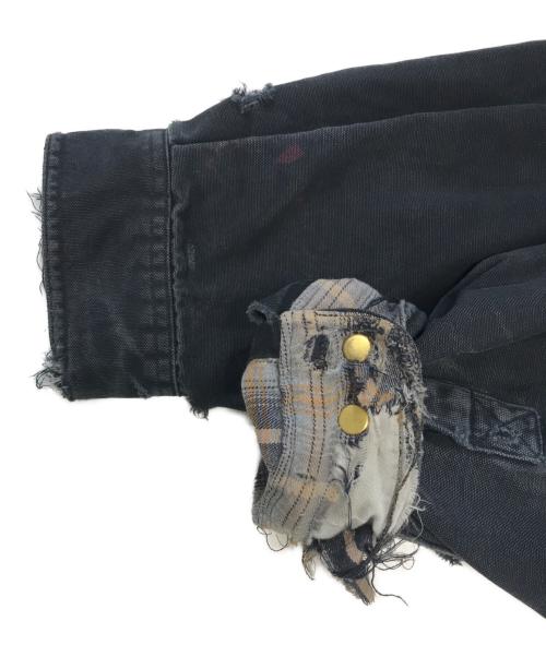 CarHartt（カーハート）CarHartt (カーハート) ダックワークシャツジャケット ブラック サイズ:Mの古着・服飾アイテム