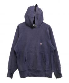 Champion（チャンピオン）の古着「リバースウィーブパーカー」｜ネイビー