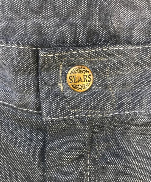 Sears（シアーズ）Sears (シアーズ) ペインターパンツ インディゴ サイズ:40×32の古着・服飾アイテム
