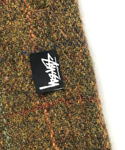 stussy（ステューシー）stussy (ステューシー) Harris Tweed (ハリスツイード) パンツ マルチカラー サイズ:Lの古着・服飾アイテム