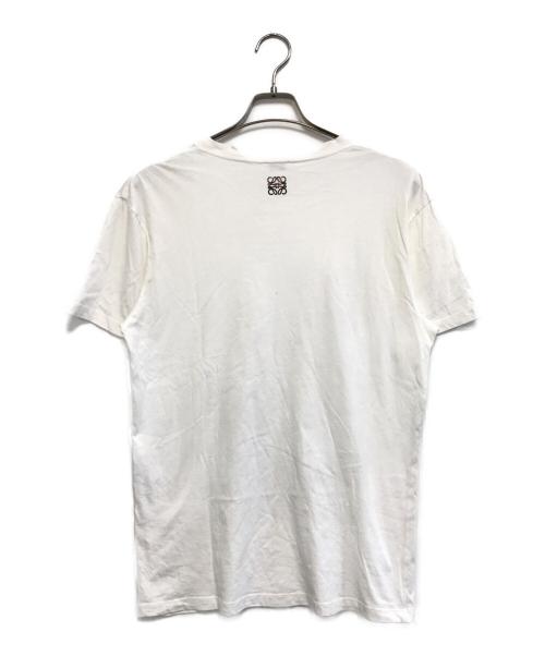 LOEWE（ロエベ）LOEWE (ロエベ) フォトプリントTシャツ ホワイト サイズ:Sの古着・服飾アイテム