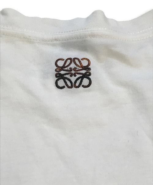 LOEWE（ロエベ）LOEWE (ロエベ) フォトプリントTシャツ ホワイト サイズ:Sの古着・服飾アイテム
