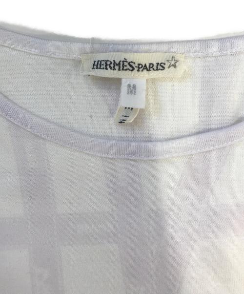 HERMES（エルメス）HERMES (エルメス) Tシャツ ブラウン サイズ:Mの古着・服飾アイテム