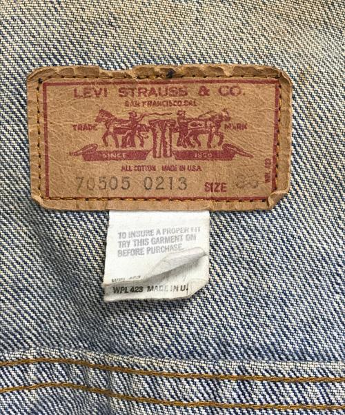 LEVI'S（リーバイス）LEVI'S (リーバイス) 70505 4thデニムジャケット インディゴ サイズ:36の古着・服飾アイテム