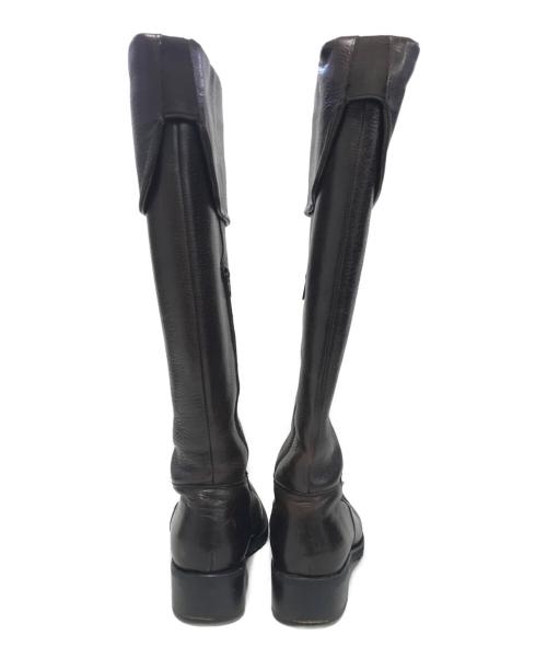 PARABOOT（パラブーツ）PARABOOT (パラブーツ) ロングブーツ ブラウン サイズ:4の古着・服飾アイテム