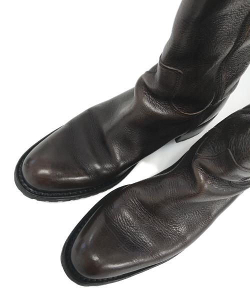 PARABOOT（パラブーツ）PARABOOT (パラブーツ) ロングブーツ ブラウン サイズ:4の古着・服飾アイテム