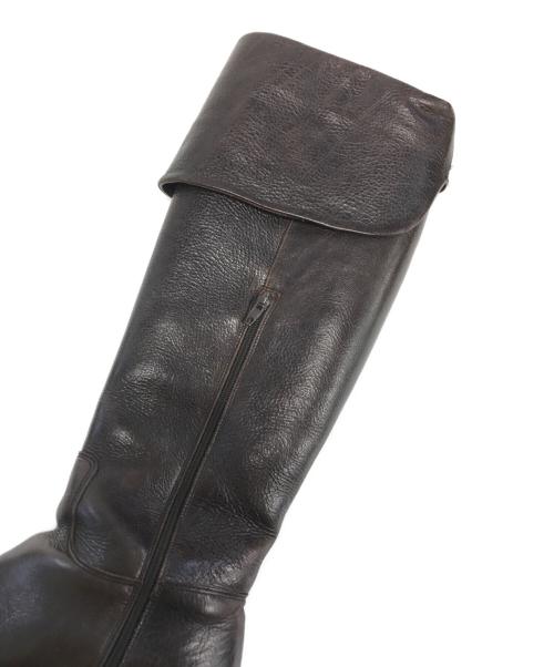 PARABOOT（パラブーツ）PARABOOT (パラブーツ) ロングブーツ ブラウン サイズ:4の古着・服飾アイテム