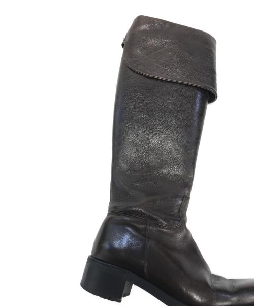 PARABOOT（パラブーツ）PARABOOT (パラブーツ) ロングブーツ ブラウン サイズ:4の古着・服飾アイテム