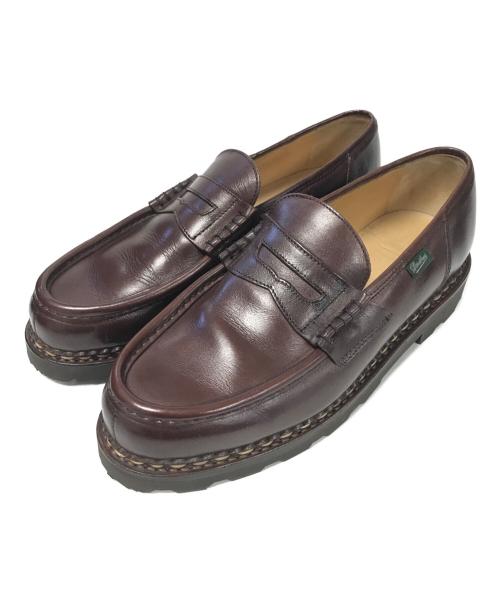 PARABOOT（パラブーツ）PARABOOT (パラブーツ) コインローファー ブラウン サイズ:9の古着・服飾アイテム