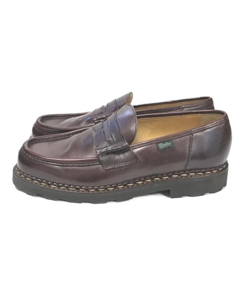 PARABOOT（パラブーツ）PARABOOT (パラブーツ) コインローファー ブラウン サイズ:9の古着・服飾アイテム