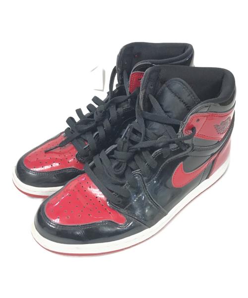NIKE（ナイキ）NIKE (ナイキ) ハイカットスニーカー レッド サイズ:UK9.5/EUR44.5/cm28.5/BR42.5/CN285の古着・服飾アイテム