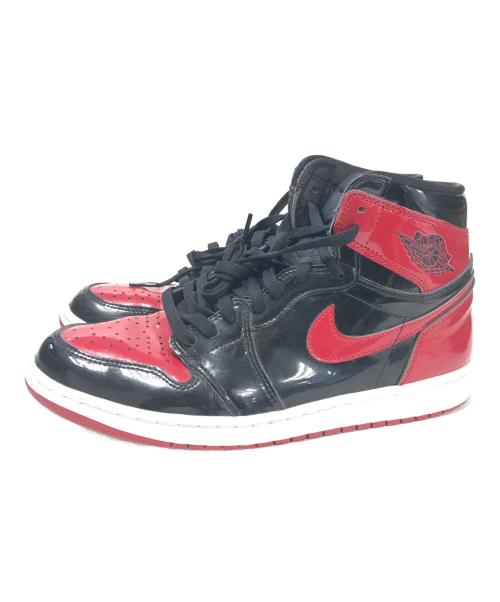 NIKE（ナイキ）NIKE (ナイキ) ハイカットスニーカー レッド サイズ:UK9.5/EUR44.5/cm28.5/BR42.5/CN285の古着・服飾アイテム