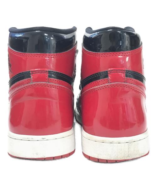 NIKE（ナイキ）NIKE (ナイキ) ハイカットスニーカー レッド サイズ:UK9.5/EUR44.5/cm28.5/BR42.5/CN285の古着・服飾アイテム