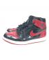 NIKE (ナイキ) ハイカットスニーカー レッド サイズ:UK9.5/EUR44.5/cm28.5/BR42.5/CN285：10000円