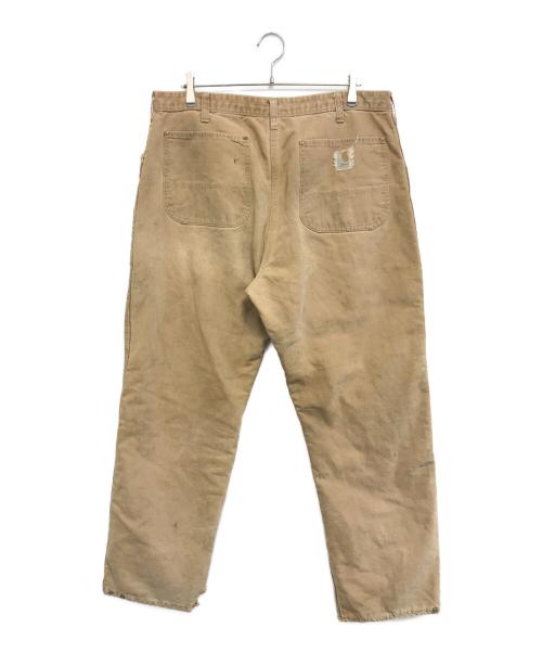 CarHartt（カーハート）CarHartt (カーハート) 裏キルティングダックパンツ ブラウン サイズ:表記なしの古着・服飾アイテム
