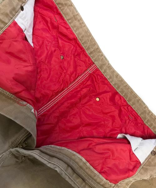 CarHartt（カーハート）CarHartt (カーハート) 裏キルティングダックパンツ ブラウン サイズ:表記なしの古着・服飾アイテム