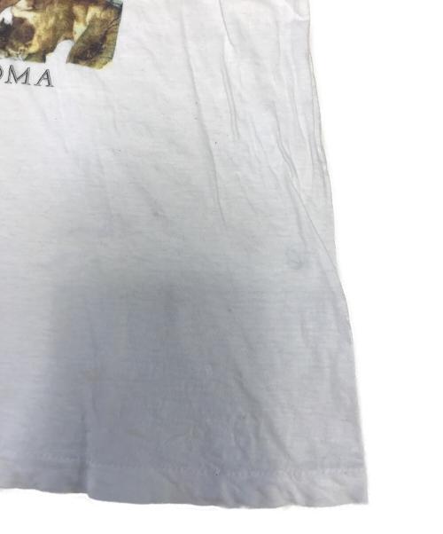 VINTAGE（ヴィンテージ）VINTAGE (ヴィンテージ) アートプリントＴシャツ ホワイト サイズ:表記なしの古着・服飾アイテム