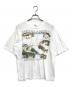 VINTAGE（ヴィンテージ）の古着「アートプリントＴシャツ」｜ホワイト